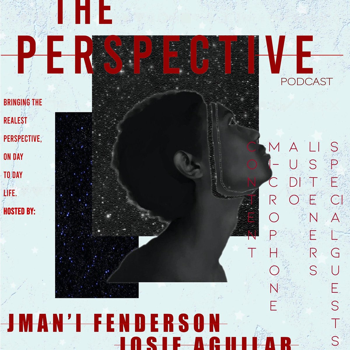 perspective_pod's tweet photo. Podcast cover has been made by co-host Josephine.  More information will be released by us too. We are very excited for the future and you should be too. Comment below questions and comments. We will answer everyone.
#podcast #podcast #perspective #art #coverart #staytuned https://t.co/fU1aEvW4ek