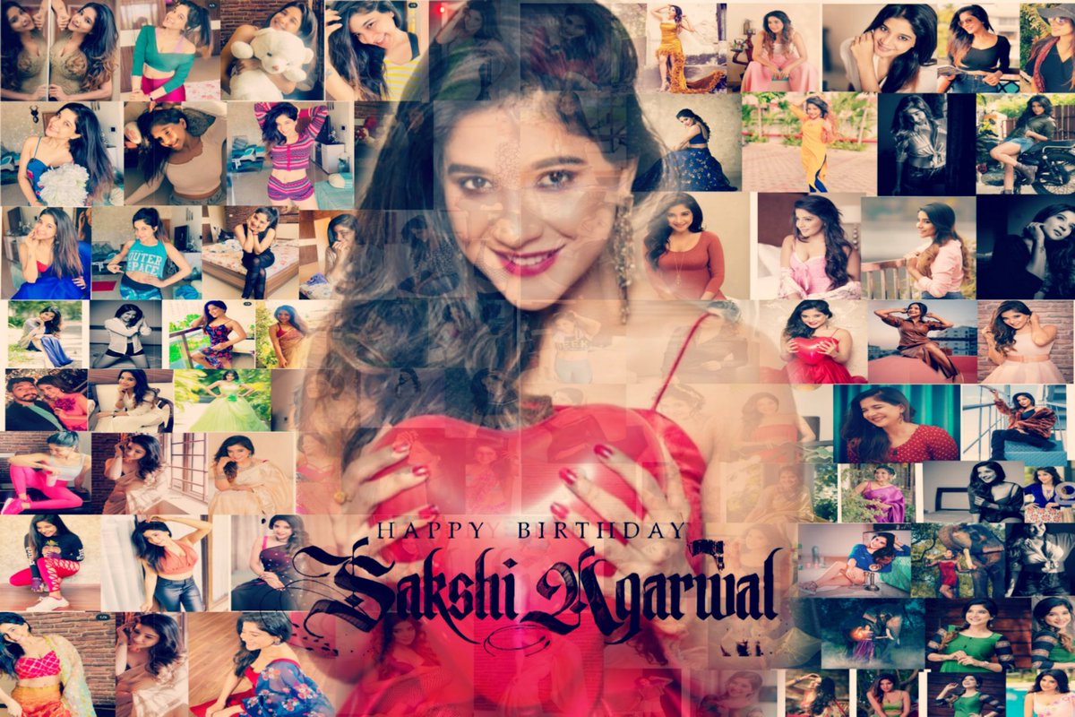 PageSakshi's tweet photo. Wish you a very happy birthday @ssakshiagarwal proud and happy to be your fan..❤😍😍
#HappyBirthdaySakshiAgarwal https://t.co/B2zCBzMYfN