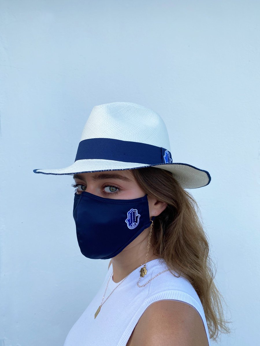 KippotWorld's tweet photo. Brand new collaboration between @worldhat &amp; @kippotworld 

HAMZA COLLECTION
Panama Hat 
Mask
Mask Holder
.
.
.
.
#kippotworld #worldhat #mask #panamahat #hat #hats #heartembroidery #maskholder https://t.co/lSMjZWeofw