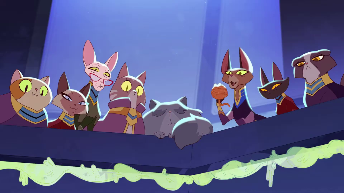 Did I mention the planet is ruled by talking cats? Because it is.Adorably cute cats.