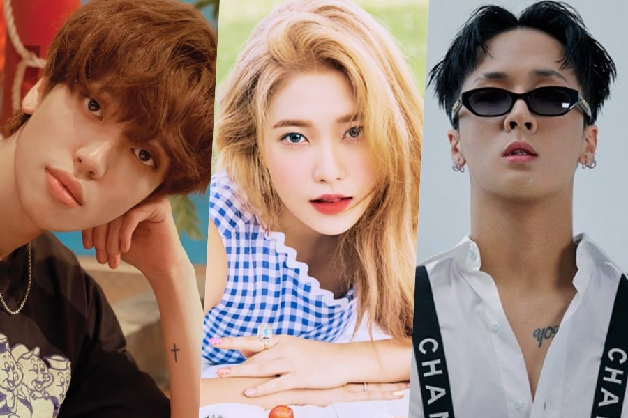 soompi's tweet photo. COOL Summer Project Reveals Collab Lineups Of #TeenTop's Niel, #RedVelvet's Yeri, and #VIXX's Ravi, And More https://t.co/xVriMdV5fN https://t.co/EELTcvZnf5