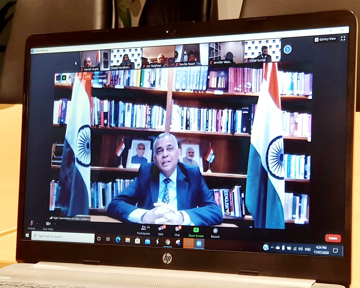 cgisydney's tweet photo. AIBC's webinar moderated by Sheba Nandkoelyar builds upon the outcome of Virtual Summit! New ideas to deepen partnership. Excellent participation by all stakeholders. https://t.co/yZwbsGLvcZ