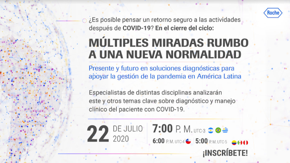 glendaumanah's tweet photo. ¿Te has preguntado cuándo tu empresa podrá retomar la actividad?
¿Cuánto los pacientes podrán volver a recibir atención médica en forma
segura? Te invito a participar este miércoles 22 de julio 6 pm, Miami ¡Inscríbete!
https://t.co/0uEsyaOd2p
#MultiplesMiradas @RocheLatam https://t.co/HCDzj7OoHK