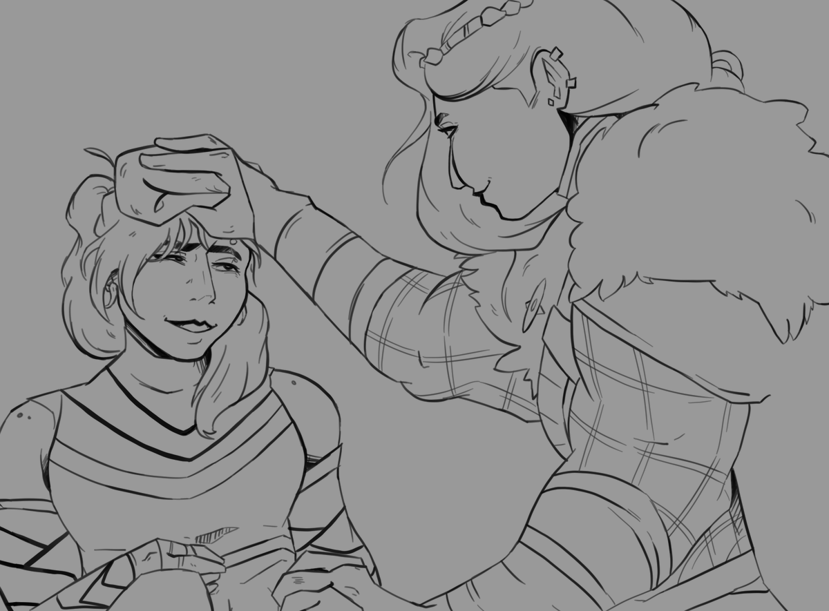 Another wip because the episode was like christmas. 
#criticalrole #criticalrolefanart 
