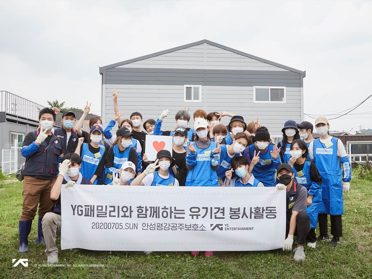WeTeuMesPH's tweet photo. [INFO/TRANS] 200720

[YG FAMILY abandoned protection volunteer]

On July 5th (Sun), YG Entertainment Actor Han Seung-Yeon, etc. We went to volunteer activities as 'Anseongpyeong gang gongju shelter' located in gyeonggi province. ++

#TREASURE #트레저 @treasuremembers https://t.co/4PCdRa8JiZ