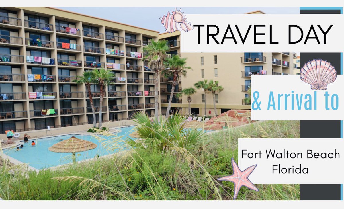 LifeWhirlwind's tweet photo. Travel day and arrival to a Florida beach is up on our channel. See what the beach is like after reopening. https://t.co/Ek19DmHJkW