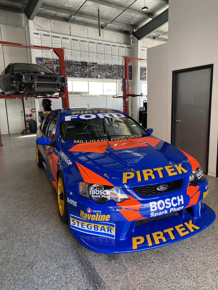 RossStone22's tweet photo. Only a few things left to do to 2003 and 2004 Championship car. Next project is RI’s 2005 car on hoist, will start to strip in next week. https://t.co/MpAPsqoGDj