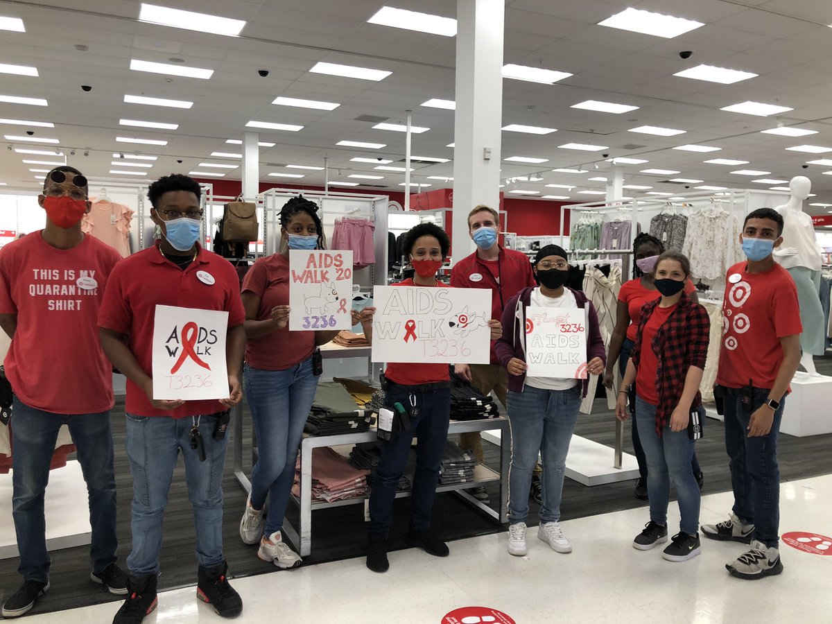 Virtual Aids Walk at <a href="/Target/">Target</a> 3236 #virtualAIDSwalk ❤️