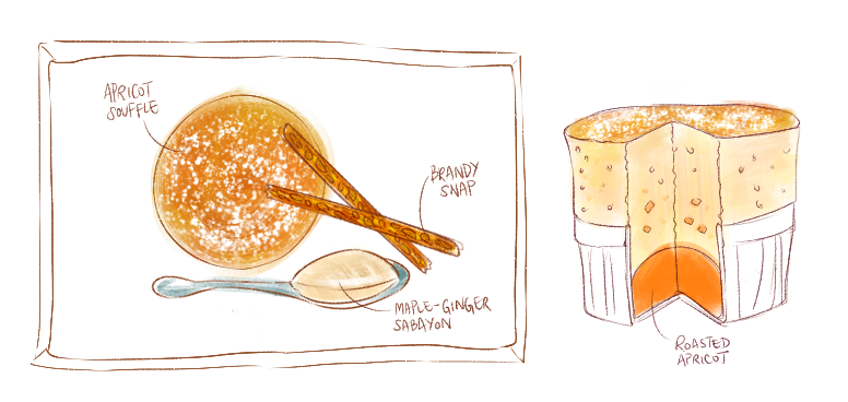 cheeriosityart's tweet photo. It's been two years since pastry school but here is a throwback to my cafe project for a roasted apricot souffle because I still think it's a great idea.
#foodsketch #fooddrawing https://t.co/6yLjPIjvH7