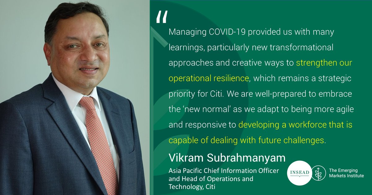 INSEAD - EMI (archived account) (@insead_emi) on Twitter photo Emerging Markets Thought Leadership #90
As Covid19 continues to impact individuals, businesses and nations, global leaders share their perspective on facing the challenge while preparing for recovery.
#covid19response #leadingthroughcrisis
<a href="/VinikaDRao/">Vinika Devasar Rao</a> Emerging Markets Thought Leadership #90
As Covid19 continues to impact individuals, businesses and nations, global leaders share their perspective on facing the challenge while preparing for recovery.
#covid19response #leadingthroughcrisis
<a href="/VinikaDRao/">Vinika Devasar Rao</a>