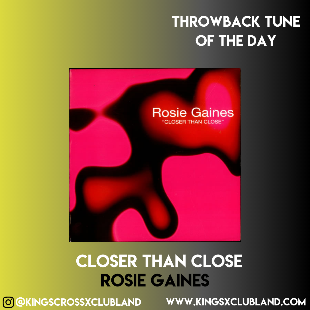 KingsXClubland's tweet photo. Todays #MusicMonday and we're celebrating a clubland hit of the 90s getting Closer Than Close with @rosiegaines #kingsXclubland #rosiegaines https://t.co/y5dbREZIsY