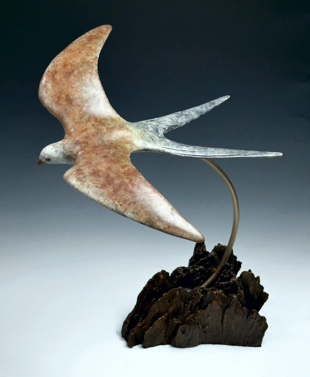 Amwomenartists's tweet photo. Congratulations to Cathy Ferrell, whose bronze sculpture, “Skimming the Treetops,” won a $250 Award of Excellence in the AWA show Making Their Mark.
American Women Artists funded this prize.
#womensart #fineart #awabooth #sculpture #bronze #womensculptors https://t.co/JDOhXUOQvV