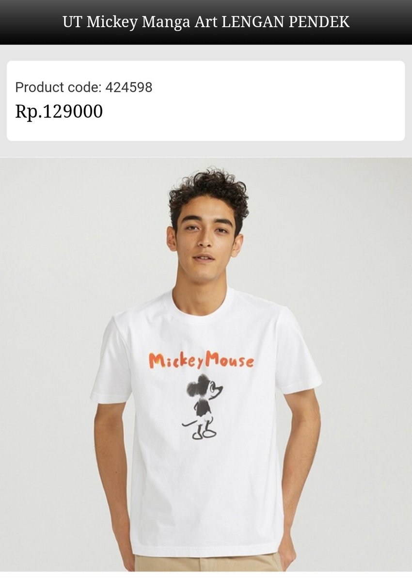 ethereal_97's tweet photo. @yinyin_anw's style at #zeeseaxyinwar
👕 UNIQLO UT Mickey Manga Art
Indonesian link : https://t.co/cIFE5JNiga
#yinyin_anw #แม่ๆของพ่อวี #awong #yinwar #yinwarstyle #yinwarfashion #yinwarworeitbefore #พี่วอร์ของพ่อวี #หยิ่นวอร์ https://t.co/9M0KM38mUu