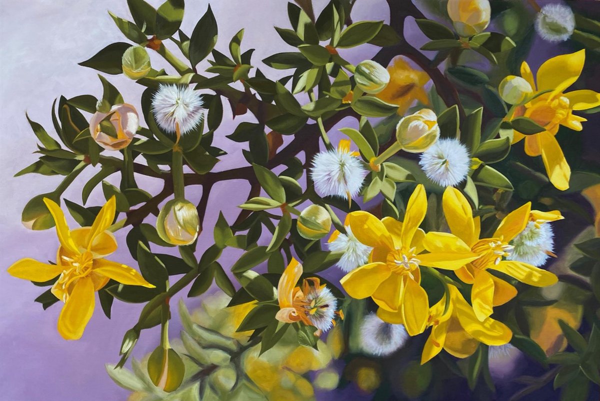 Amwomenartists's tweet photo. Congratulations to Vanessa Rusczyk, whose painting, “Spring Creosote Blooms,” won a $250 Award of Excellence in the AWA show Making Their Mark.
American Women Artists funded this prize.
#womensart #fineart #awabooth #womeninart #VanessaRusczyk #oilpainting #oil #womenpainters https://t.co/DHv22evUyD