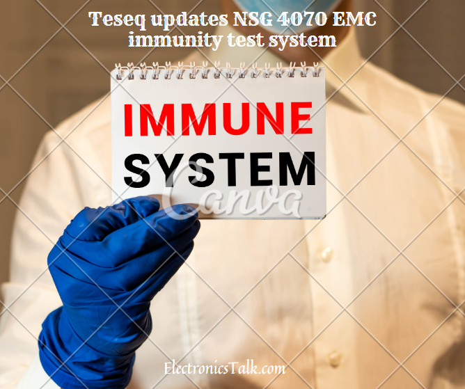 ElectronicsTk's tweet photo. Teseq, a developer and provider of instrumentation and test systems for EMC emission and immunity testing, has introduced its updated NSG 4070 multi-functional EMC immunity test system.

If you want to learn more details, please visit:
https://t.co/iUjDRE0G3s

#COVIDー19 https://t.co/B65PDMKv3b