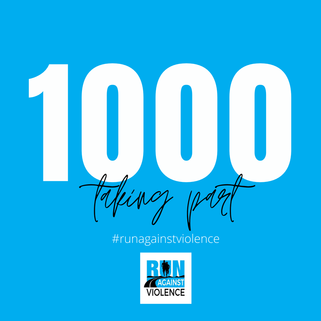 RunAgainstViol's tweet photo. We've reached 1000 participants. YIPPEE!. Can you help us reach our goal of 3000? Register now: https://t.co/lhrMmZrFoF
#runagainstviolence #ravvirtualchallenge #stepstogether #domesticviolence #starttheconversation #familyviolence #endthestigma #talkinghelps https://t.co/xS4vuA2SKo