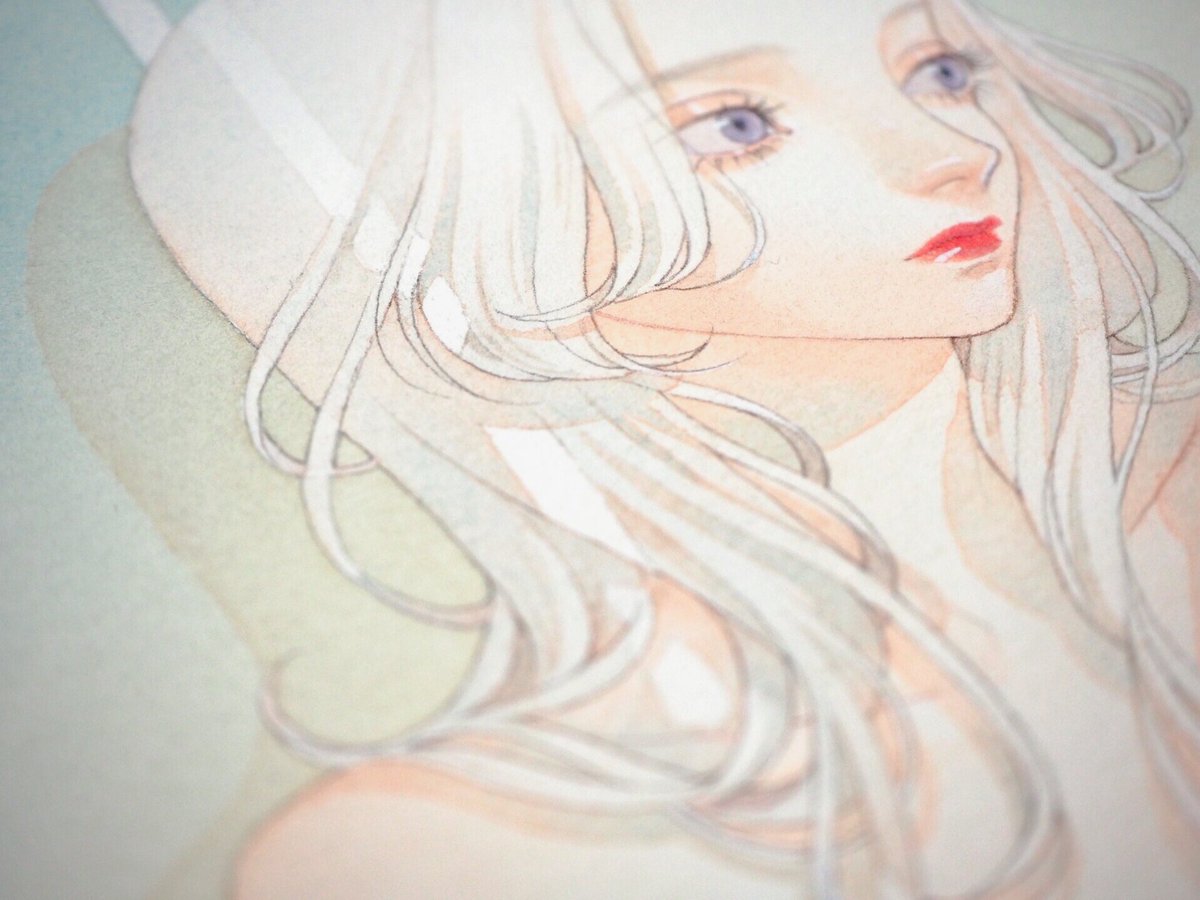 「「零ノ肖像 #2」4日目です。本日より展示作品のweb公開と通販が開始されますの」|ZIZI𓇬通販4/9までのイラスト