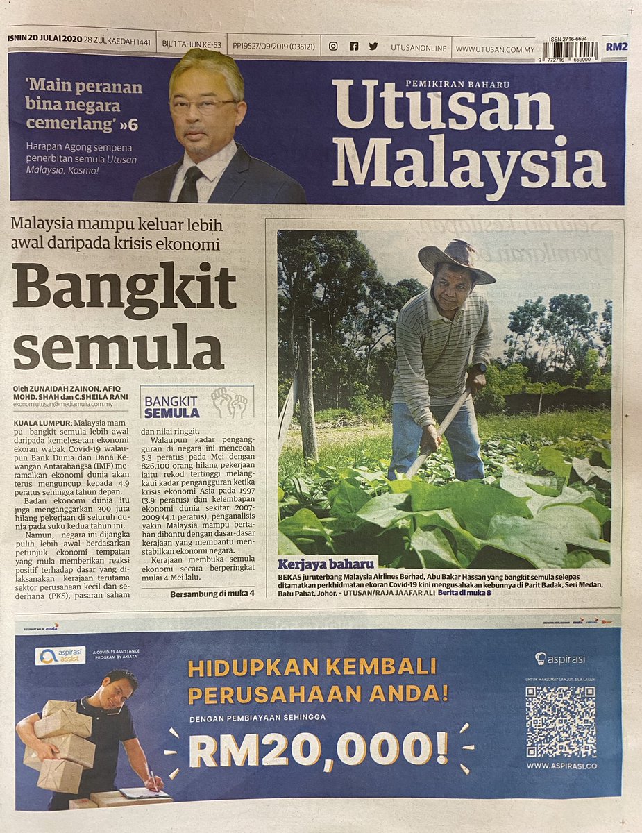 Iklan Di Surat Khabar Utusan Malaysia - letter.7saudara.com