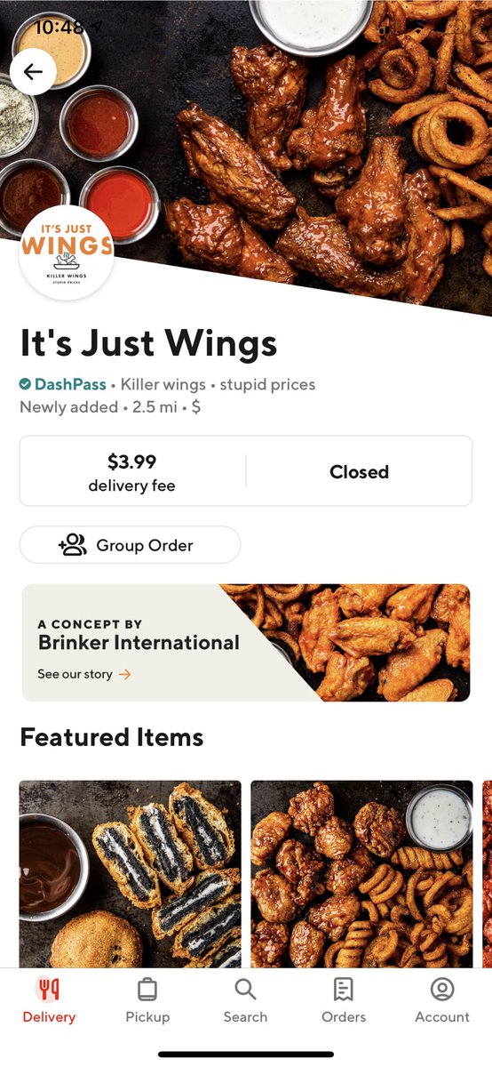 summer_galvez's tweet photo. @SheaSerrano Shea. Hear me out. If you eeeeever happen to come across It’s Just Wings on @doordash, do yourself a favor and get a 16pc HOUSE SMOKED BONE-IN COMBO... all the flavors hit but Honey Chipotle and Ranch (dry rub) are my faves.
You. Wont. Be. Disappointed. #wingstopWHO https://t.co/AdmnYsfsRi