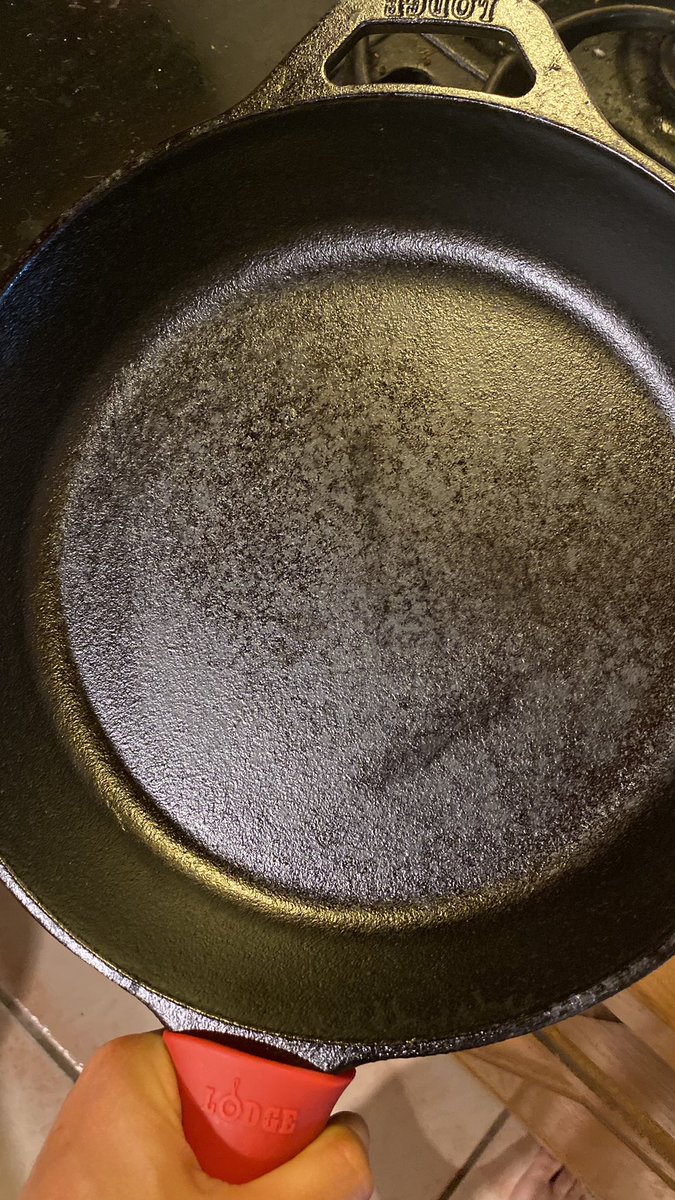Seasoning cast iron with avocado oil