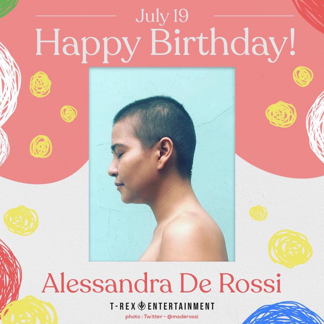 Happy birthday to you, Alessandra De Rossi! 