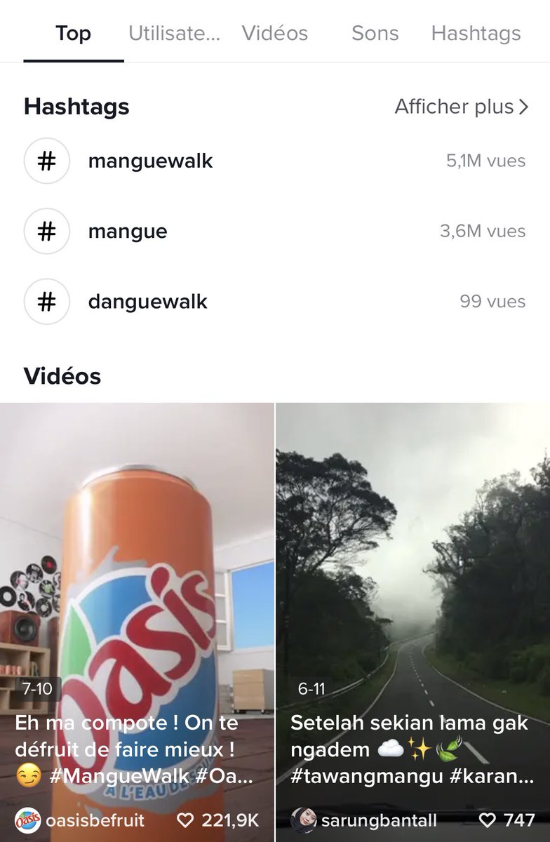 Déjà 5M de #manguewalk de <a href="/oasisbefruit/">Oasis</a> on <a href="/tiktok_France/">TikTok France</a> 🥰
GO ➡️ vm.tiktok.com/JFehptC/