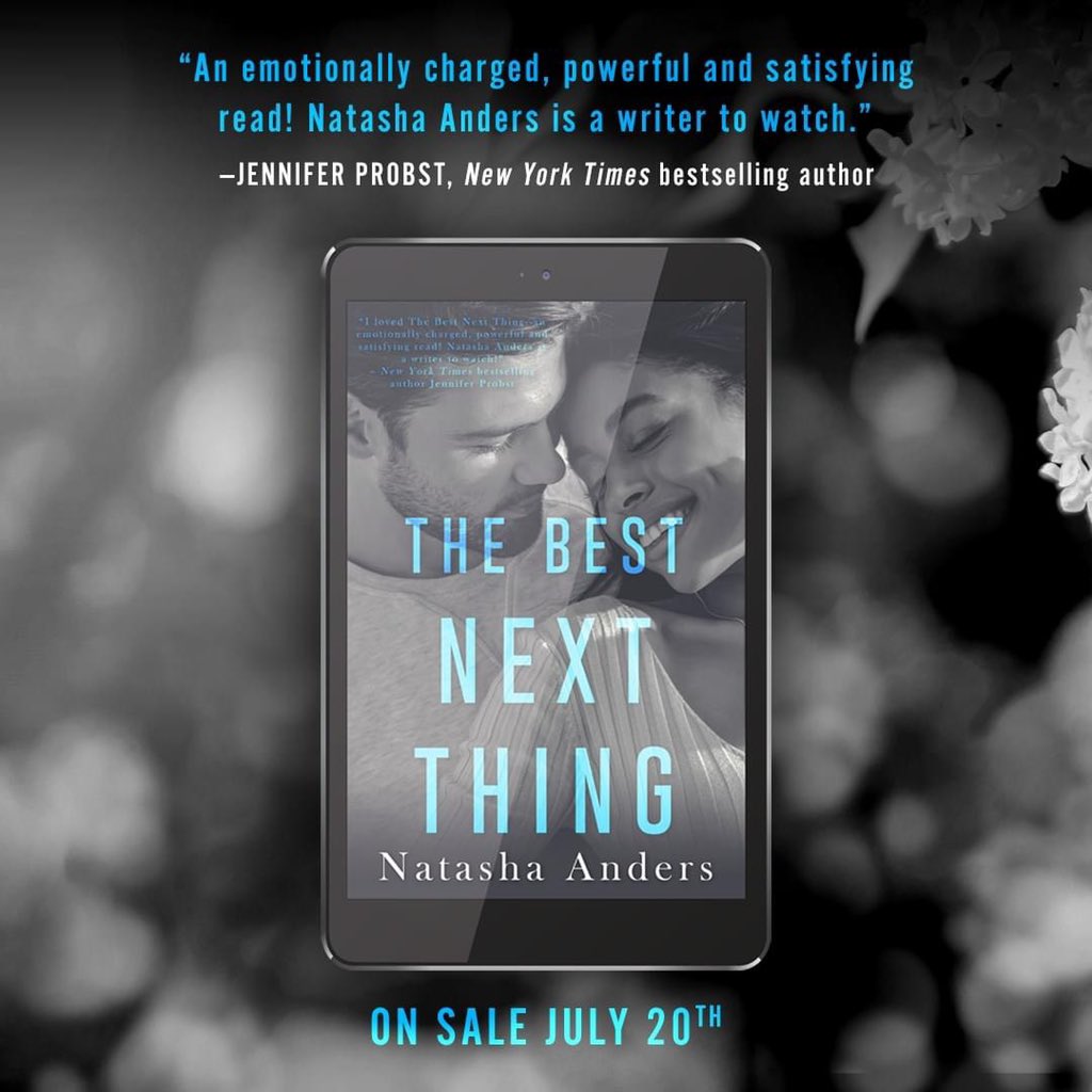 It’s release day! Thank you to the wonderful <a href="/jenniferprobst/">Jennifer Probst</a> for this fabulous quote. I hope you all enjoy The Best Next Thing! #TBNT #newbook #KindleBooks 
amazon.com/Best-Next-Thin…