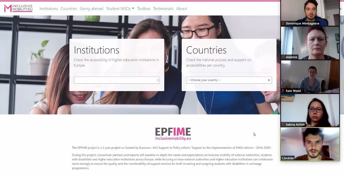 In the past week <a href="/ESN_Int/">ESN International</a> had a call with communication and accessible design experts regarding the next steps in the development of the InclusiveMobility.eu portal. 
Read more ⤵️
inclusivemobility.eu/?modal=TestCom…
#inclusivemobility