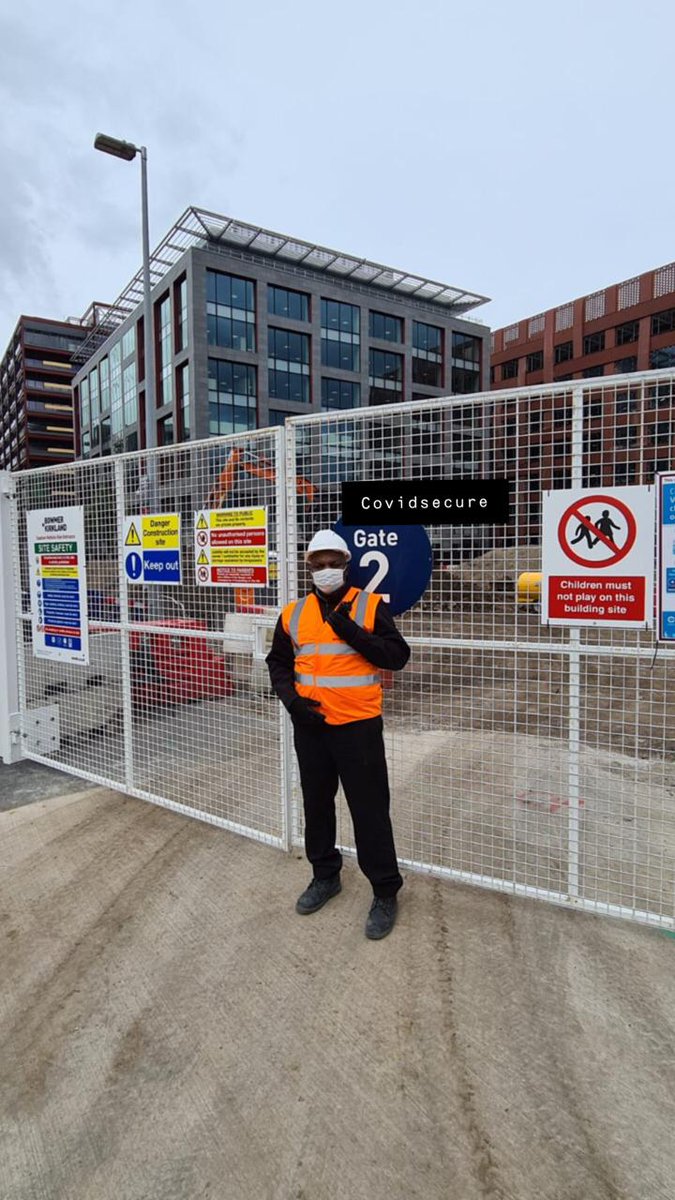 Another exciting morning on the job #manchestersecurity #greatermanchester #sia #covidsecure #stayhomestaystrong #wedeliver #3rio