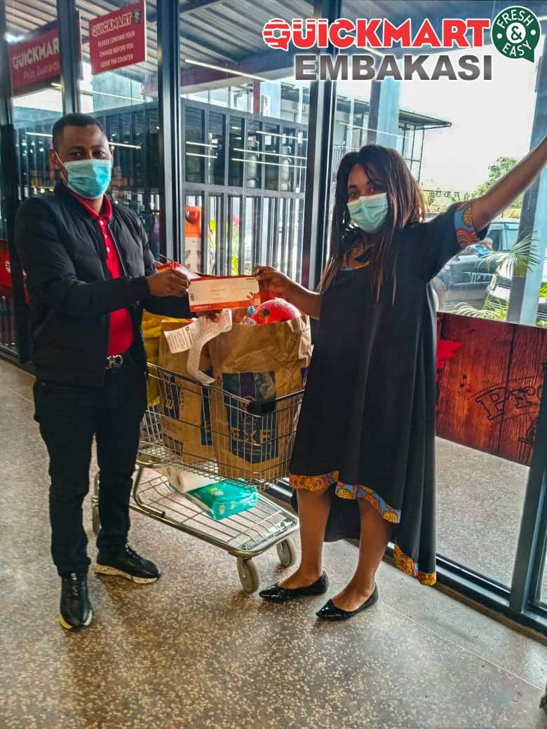 QuickmartKenya's tweet photo. We have 24 more vouchers to give away at Quickmart Embakasi. Feeling like our next lucky shopper? Stay posted to find out how you might be next.
#QuickmartEmbakasi
#100thShopper
#StayPosted https://t.co/E6MLqaduhC