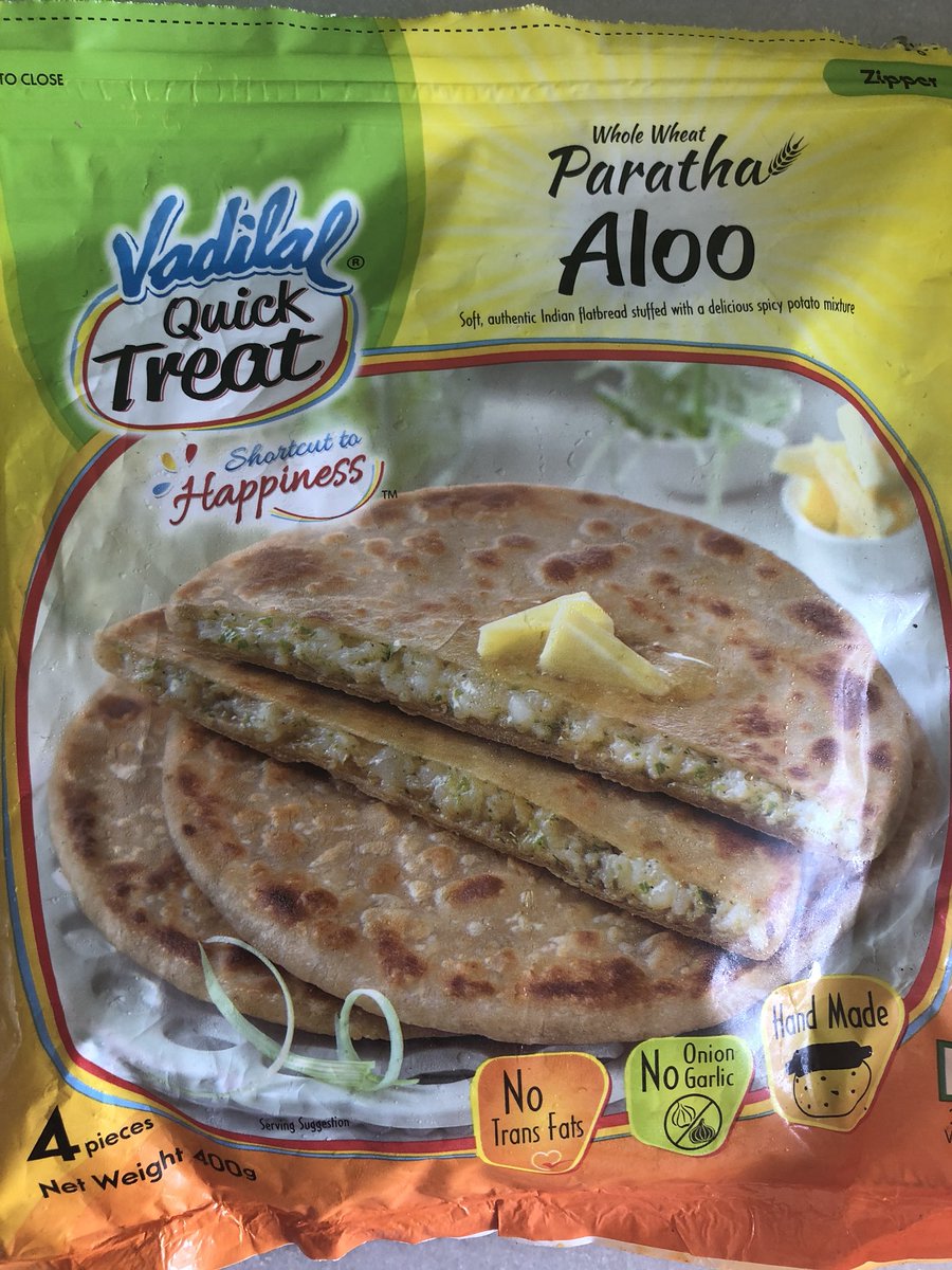 SicilyChechi's tweet photo. My kinda food porn. Straight out of a frozen packet and on to the tawa. Tastes nice actually! 

PS: You send me the cheque later, Vadilal. I’m not an influencer. YET. https://t.co/2L9drbNNEG