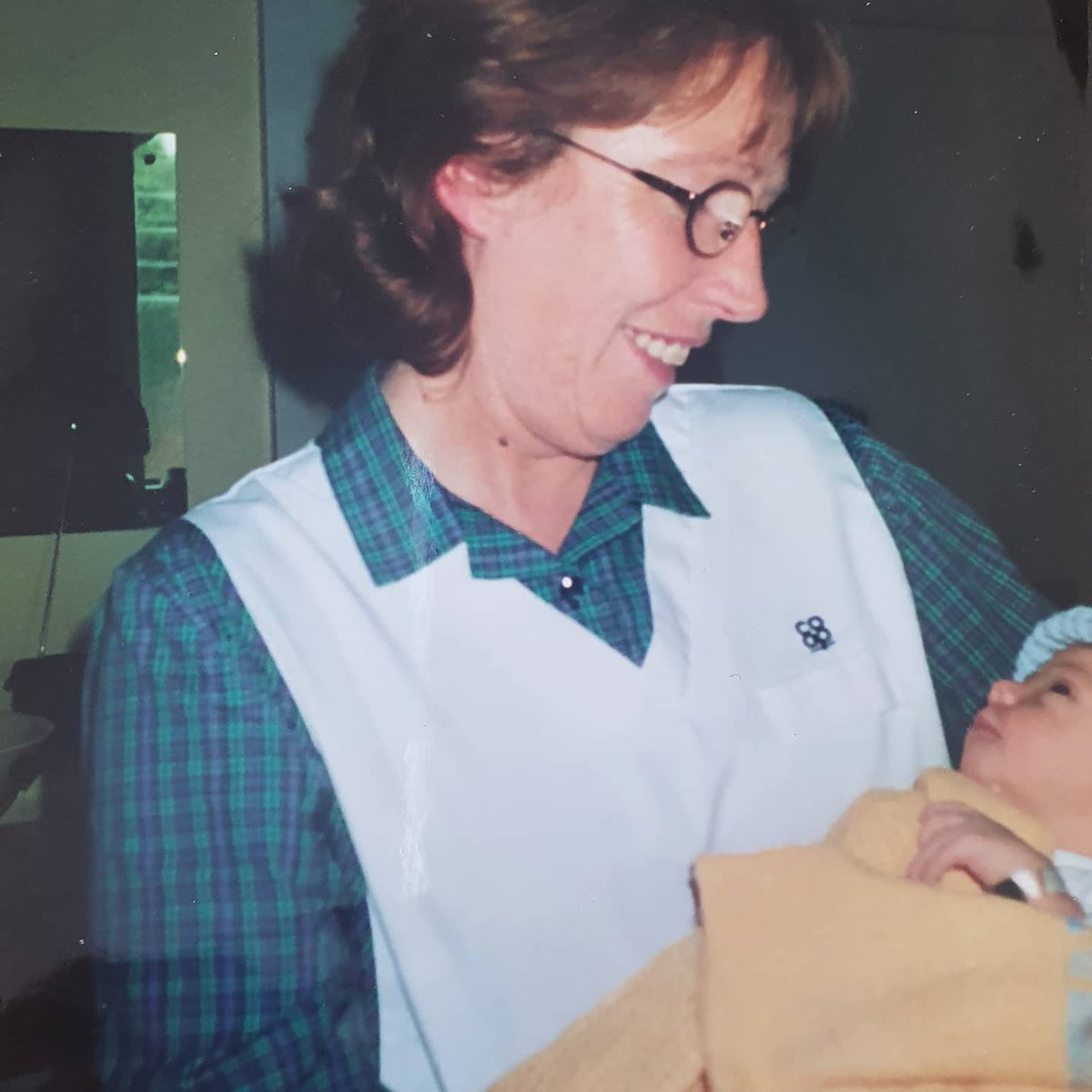 leeksndaffs's tweet photo. My mum with a new born Ross 18 years ago today and a pic I sneaked of Ross yesterday (he hates having his picture taken). Happy 18th Birthday my quirky, eccentric young man ❤🎉 https://t.co/hFdOTu98XT