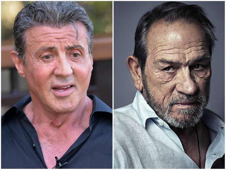 3. Sylvester Stallone and Tommy Lee Jones — 70 years old