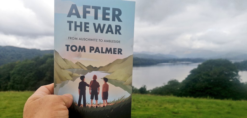 A panoramic view of Windermere today. One my characters in  #AfterTheWar would have become very familiar with once they arrived here from the concentration camps of central Europe.#4