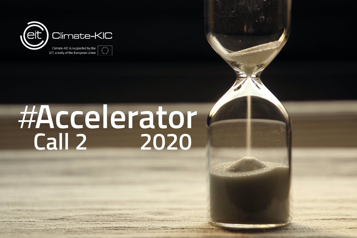 ⚠️LAST DAYS‼️
Para presentar #startups de innovación climática🌍 y #economiacircular♻️al programa de aceleración🏃‍♀️🏃‍♂️de #startups de <a href="/EITeu/">European Institute of Innovation & Technology</a> <a href="/ClimateKIC/">EIT Climate-KIC</a> en España🇪🇸, #Accelerator.
💶Apoyo financiero sin toma de participación en la empresa
✍️ spain.climate-kic.org/lo-que-ofrecem…