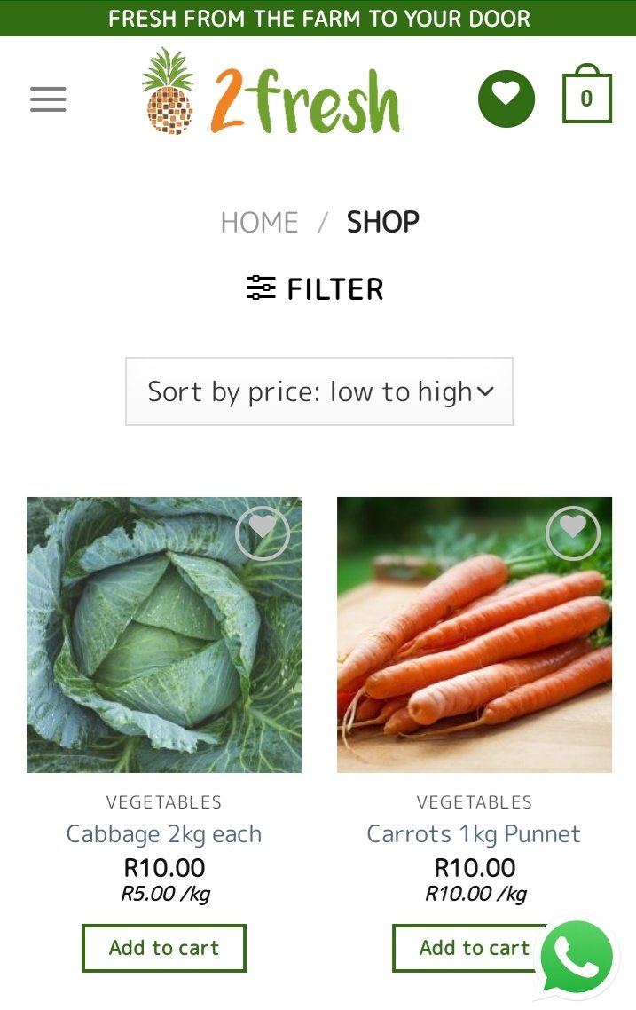 2freshE's tweet photo. https://t.co/NEsoDcrQcZ is here to cater to all your fresh produce needs in and around Johannesburg and speedily deliver straight to your door. 🚚😉
#FarmFreshQuality
#DJSBU https://t.co/puCl0X2eJH