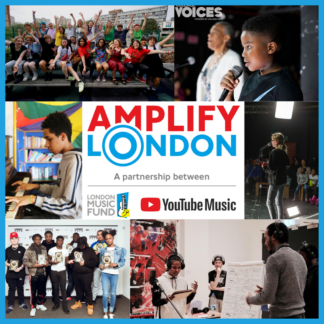 londonmusicfund's tweet photo. Today we are delighted to announce the first 5 grassroots organisations receiving funding from #AmplifyLDN, our new fund in partnership with @youtubemusic &amp; @SConnections. These 5 projects will directly reach up to 200 young people aged 11-21 across at least 6 LDN boroughs: https://t.co/cZ3IWMkwYj