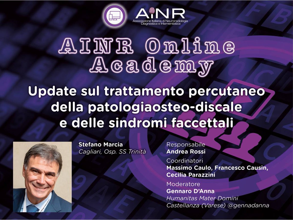 Anche questa settimana AINR vi invita al webinar dell’AINR Online Academy. Iscrivetevi al seguente link:
Giovedì, 23 luglio 2020, ore 17.00
register.gotowebinar.com/register/87893…