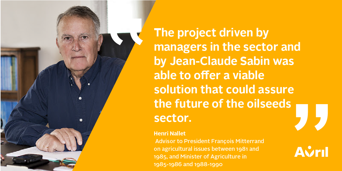 Avril_eng's tweet photo. The new company's role was to finance and develop the French vegetable oils &amp; proteins sector, with interprofessional organizations playing a key role.
A team of 5 employees was led by Jean-Claude Sabin, and Philippe Tillous-Borde, an agricultural engineer. 👇
#AvrilGroup https://t.co/LZdVcHzczB