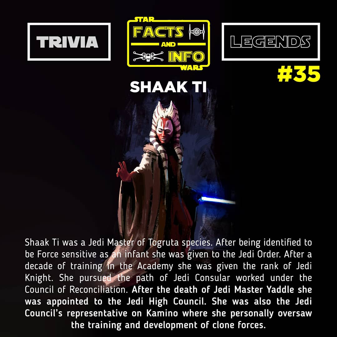 swfactsandinfo's tweet photo. Shaak Ti
#starwars #swgoh #galaxyofheroes #starwarsfact #swfact #starwarsinfo #swinfo #jedi #jediorder #jedicouncil #galacticrepublic #yoda #macewindu #obiwankenobi #kiadimundi #plokoon #shaakti #jeditemple #coruscant #clonetrooper #kamino #theclonewars #shakti #sanskrit #india https://t.co/wWAyCHZcEw