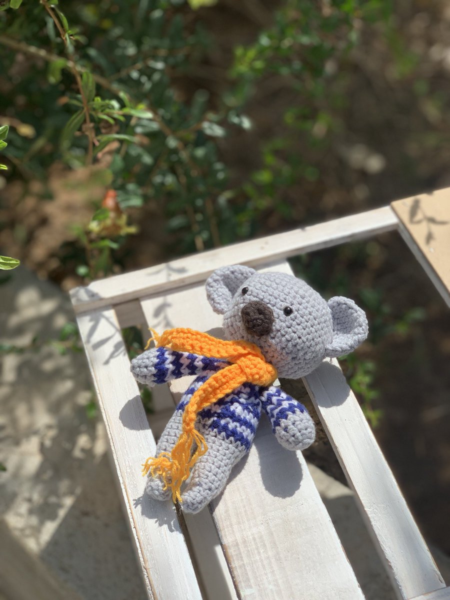 a_i_m_0's tweet photo. My baby Koala 🐨

أول تجربة كاملة لصنع دمية #Amigurumi https://t.co/7ZLQe0nzF0