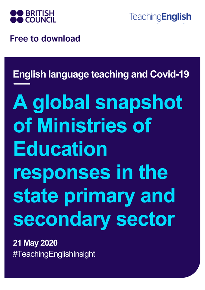 TeachingEnglish's tweet photo. This report shows how Ministries of Education have responded to the crisis in teaching and learning during the #COVID19 pandemic.
👉 Download it for free here: https://t.co/Ogo8tAsQBC
👉 Join our free #webinar tomorrow: https://t.co/lZpBZakqqe
#TeachingEnglishInsight https://t.co/KvK4hK5FTx