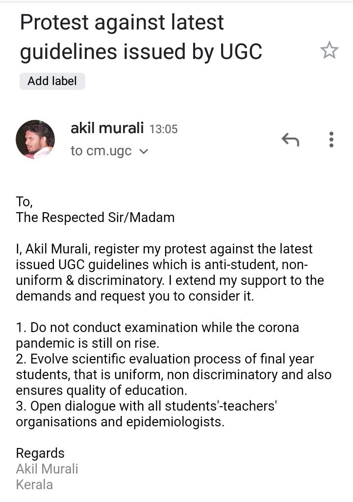 aidsokerala's tweet photo. #NoTo_ExamDuringCorona
#Scrap_UGCRevisedGuidelines
#SaveStudentsLives
#AllIndiaProtestDay
#AIDSO #aidsokerala #aidso
@ugc_india
@AIDSO_AIC
ജൂലായ് 20, അഖിലേന്ത്യാ പ്രതിഷേധ ദിനം... https://t.co/vlzFKOCwF7