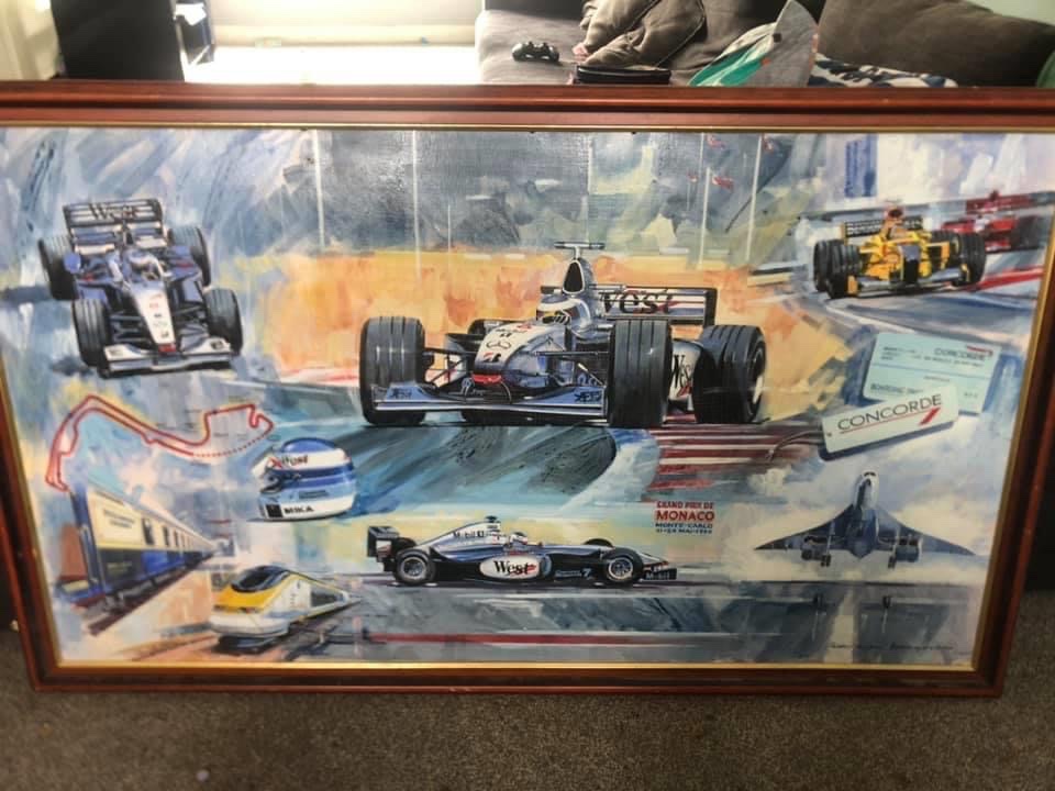 RachelEdge24's tweet photo. Any idea if this has any value 
#Formula1 #Painting #valuation #FormulaOne https://t.co/AqR8hPjsLa