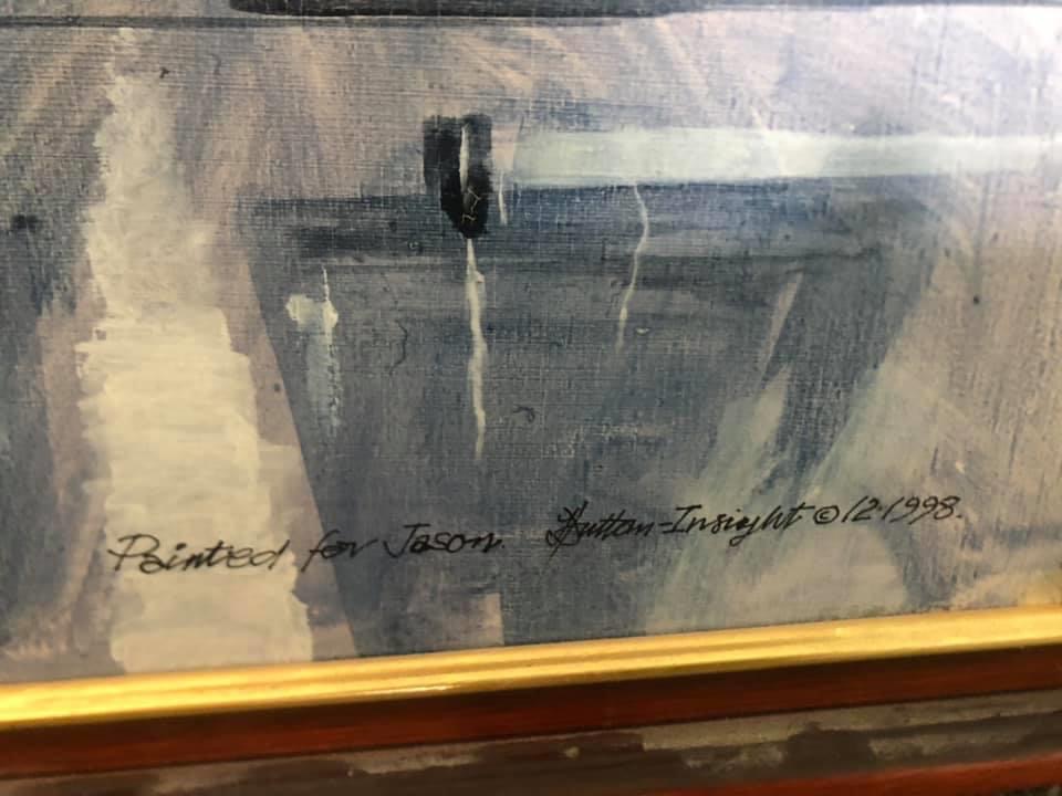 RachelEdge24's tweet photo. Any idea if this has any value 
#Formula1 #Painting #valuation #FormulaOne https://t.co/AqR8hPjsLa