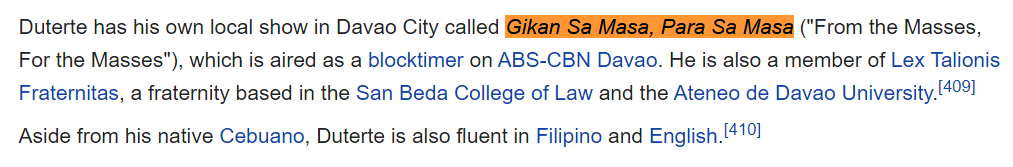 DDSholic_1972's tweet photo. Gikan Sa Masa, Para Sa Masa. Palabas mo yan sa ABS-CBN Davao pero ipinasara mo ang TV Station na ginamit mo Sunday Morning noong Mayor ka pa ng Davao #NoToABSCBNFranchiseDenial #OustDuterteNow #Halalan2022 #Eleksyon2022 #StopDDS #YESTOABSCBNFranchiseRenewal #Apoy #IbalikAngABSCBN https://t.co/kZSYEnvzFu