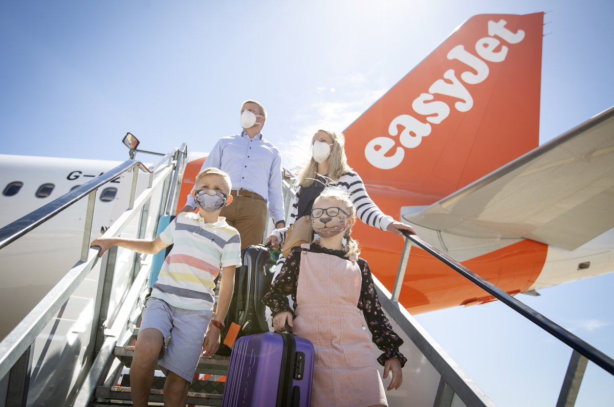SouthendAirport's tweet photo. Today welcomes the return of @easyJet flights with the first departure to Alicante at 10.05am.  easyJet will commence operations with flights to Alicante, Faro, Malaga and Palma during July and routes are expected to increase during August to also include, Ibiza, Mahon and Pula. https://t.co/uSUUaF5WDl