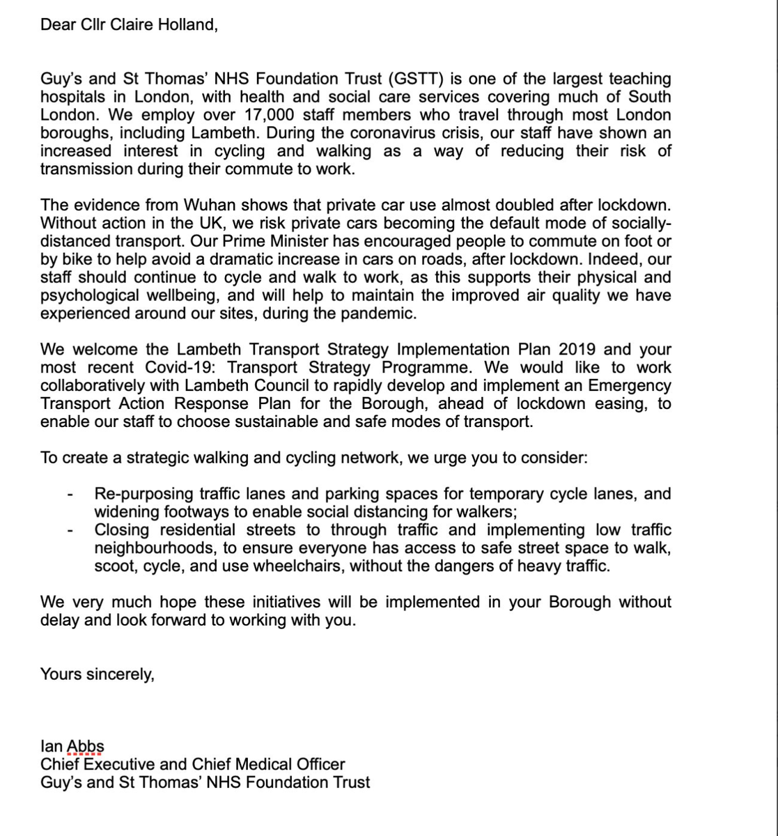 There are urgent concerns around access and obstructions for emergency services.What concerns? What obstructions? https://twitter.com/SaveOvalStreets/status/1280078304595316736See letter from  @GSTTnhs&  @icabbs