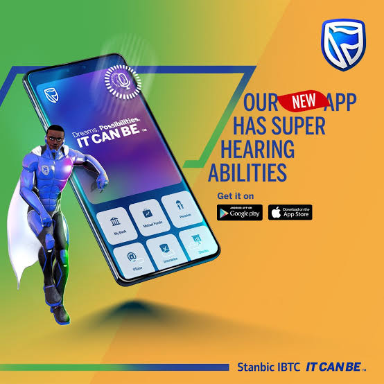 izimaling's tweet photo. Izi Leaks

@StanbicIBTC upgrades their mobile banking app. 

A SUPERAPP!

1. loans
2. insurance
3. pension funds
4. mutual funds
5. funds transfer
6. pay bills
7. cardless withdrawals
8. payment of multiple beneficiaries

#mondaythoughts
#stanbic
#fintech https://t.co/YqfMAwhcgg