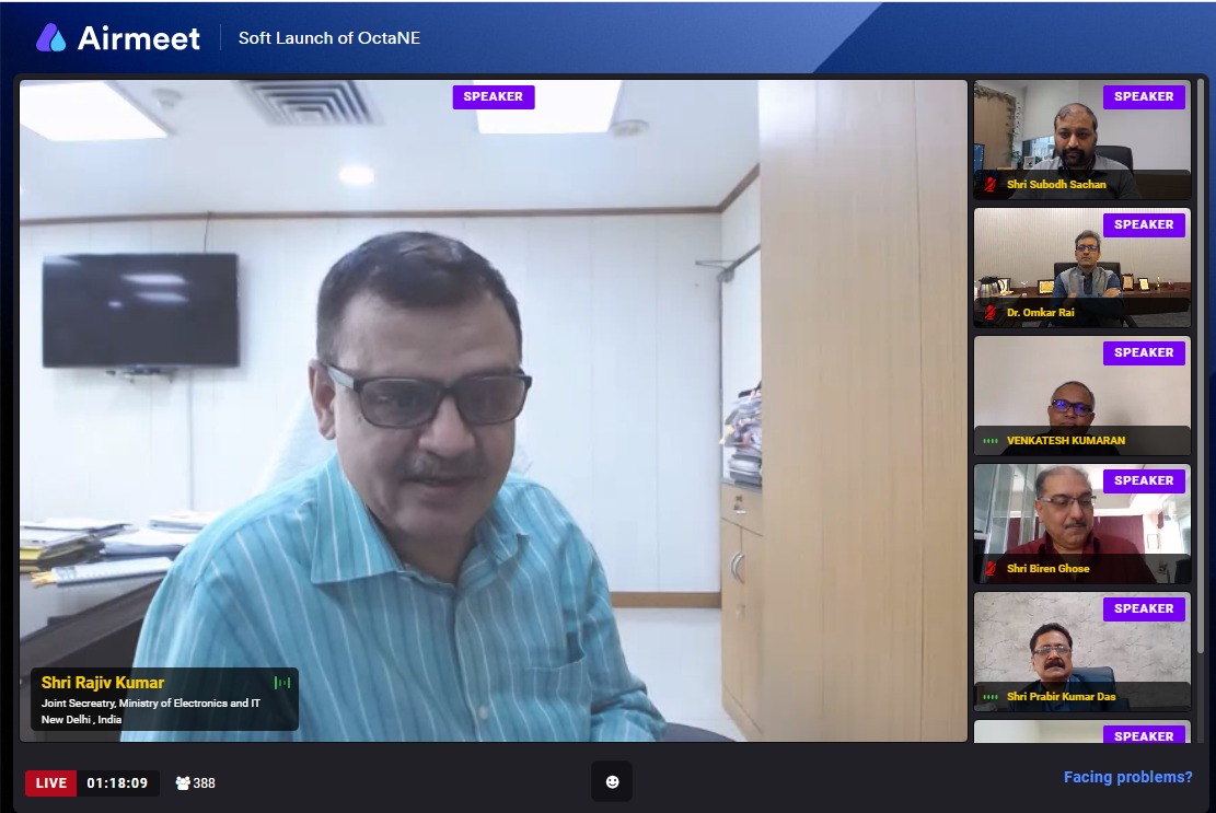 cybercinatics's tweet photo. Congratulations to STPI for a great soft launch of #STPIOCTANE and  supporting startups addressed by Sh. Kumaran Venkatesh, president &amp; partner, AXLerateNow,&amp; Chief mentor of a #CoE in #IoT. @rsprasad @Omkar_Raii @stpiindia @mpdvizag @STPIVizag @GoI_MeitY https://t.co/NuICo5a9Gk